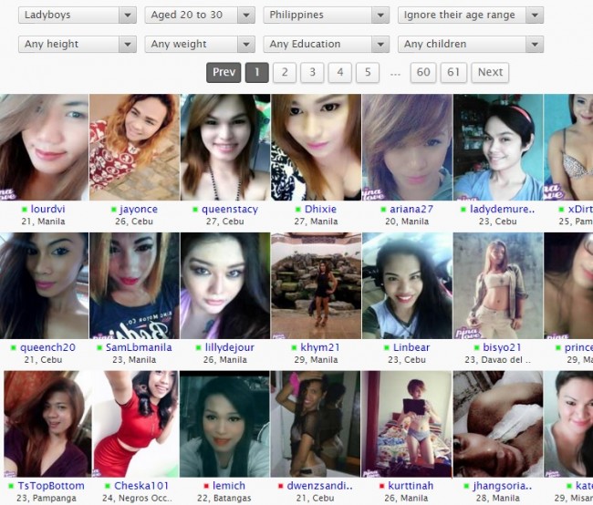 Using PinaLove to Find Filipina Ladyboys Online